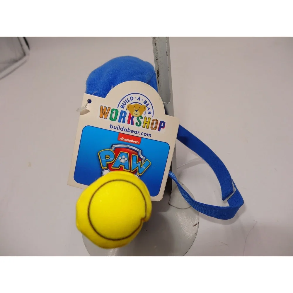 Build-A-Bear Paw Patrol Chase Pup Pack Plush Toy Accessory Blue New With Tags